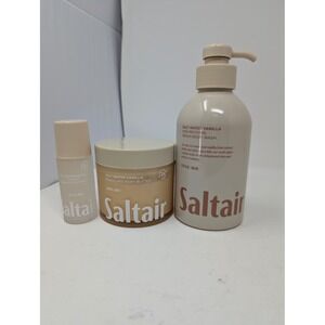 Saltair Salt Water Vanilla 3-Piece Body Care Set - Wash, Butter & Deodorant NIB